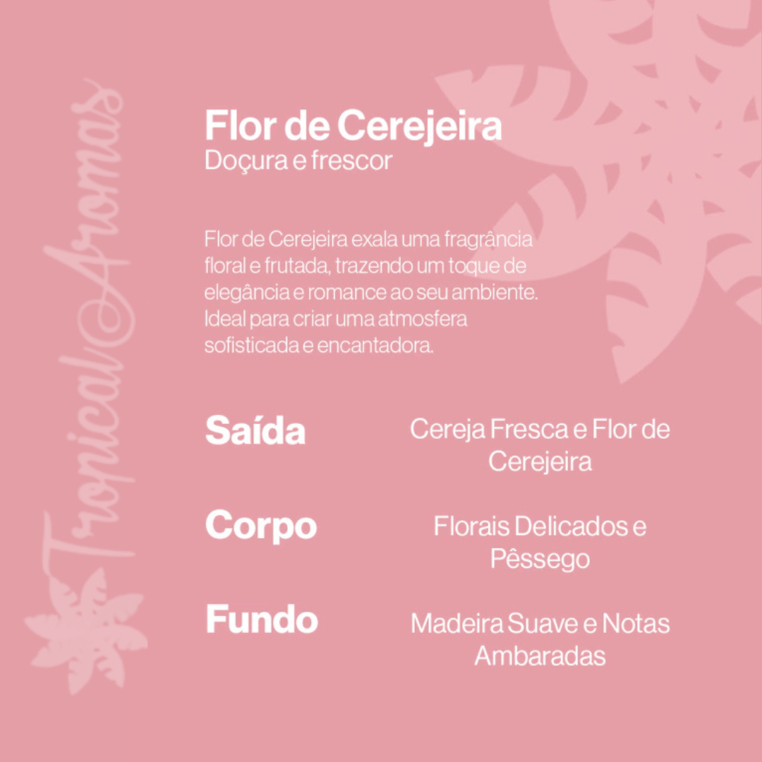 Tropical Aromas - Perfume de Ambiente Flor de Cerejeira 240ml