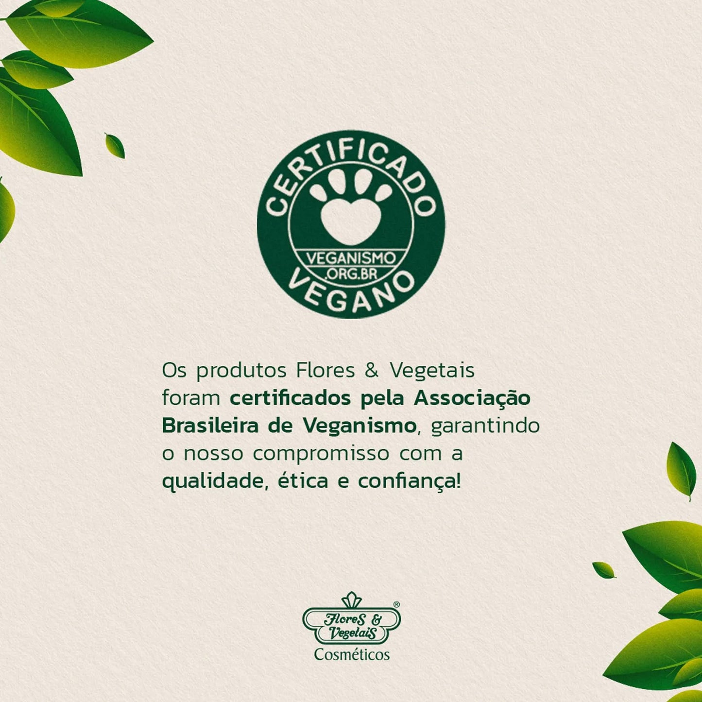 FLORES & VEGETAIS Máscara Capilar Vinagre de Maçã - 200g