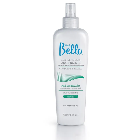 Depil Bella Loção Pré Depilatória Adstringente Hortelã 500ml