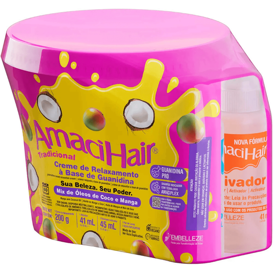 EMBELLEZE Relaxante Amacihair Tradicional Baldinho 220gr