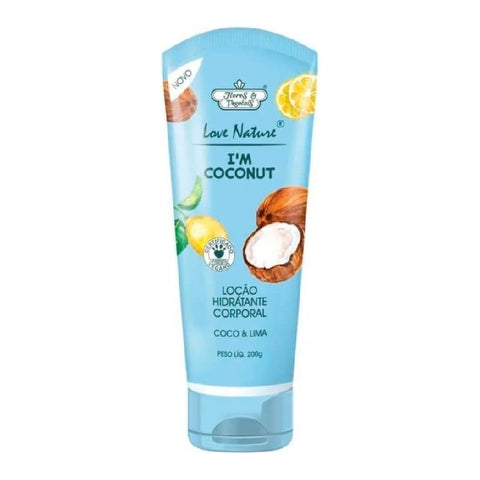 Flores & Vegetais Loção Hidratante Corporal Coco & Lima 200g