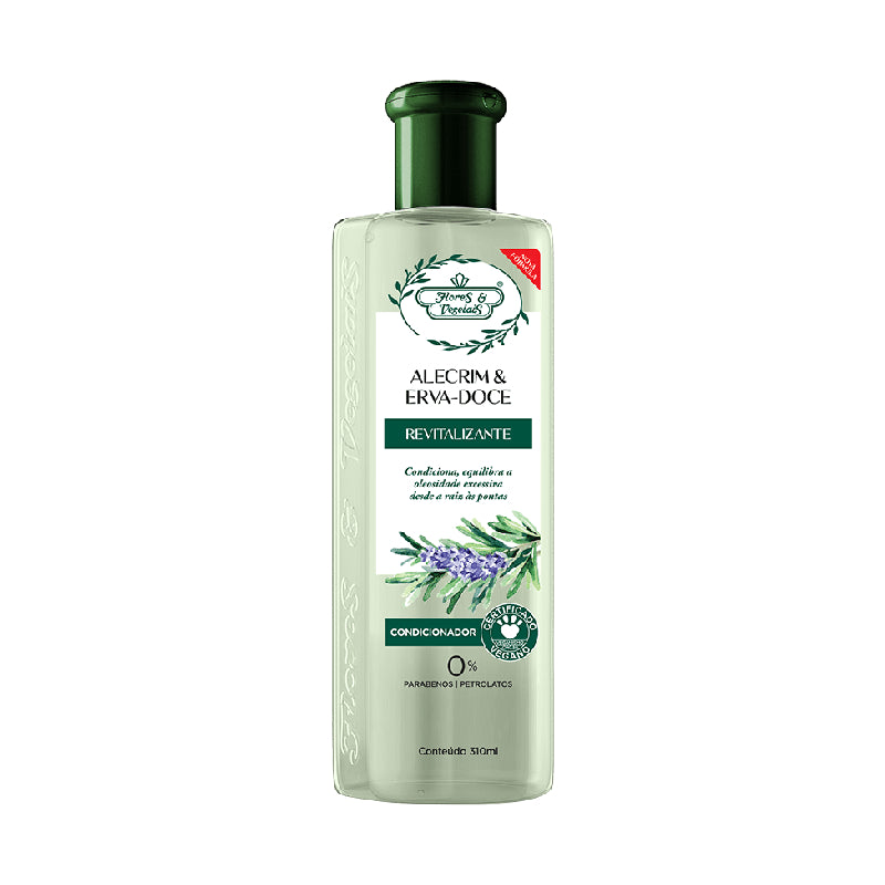 FLORES & VEGETAIS Condicionador Alecrim  Ervadoce 310ml