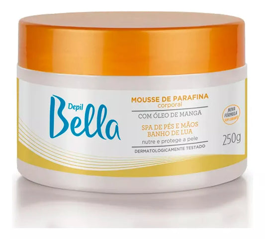 Depil Bella Mousse de Parafina Com Óleo de Manga  250g