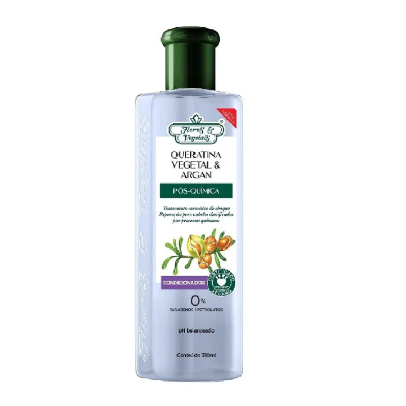 FLORES & VEGETAIS Condicionador Pós Química 310ml