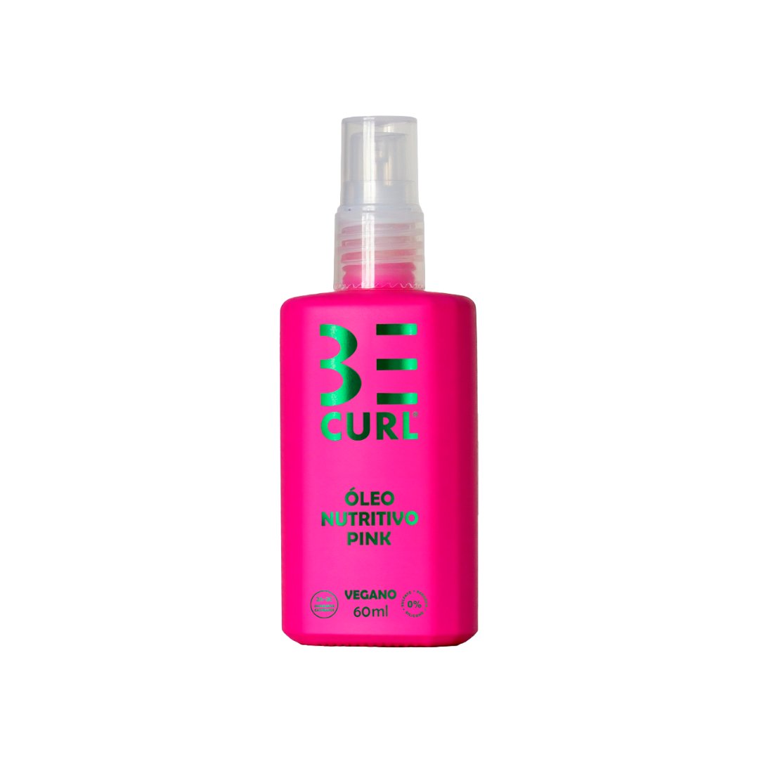 BE CURL ÓLEO NUTRITIVO 60ml Ondas & Cachos Pink
