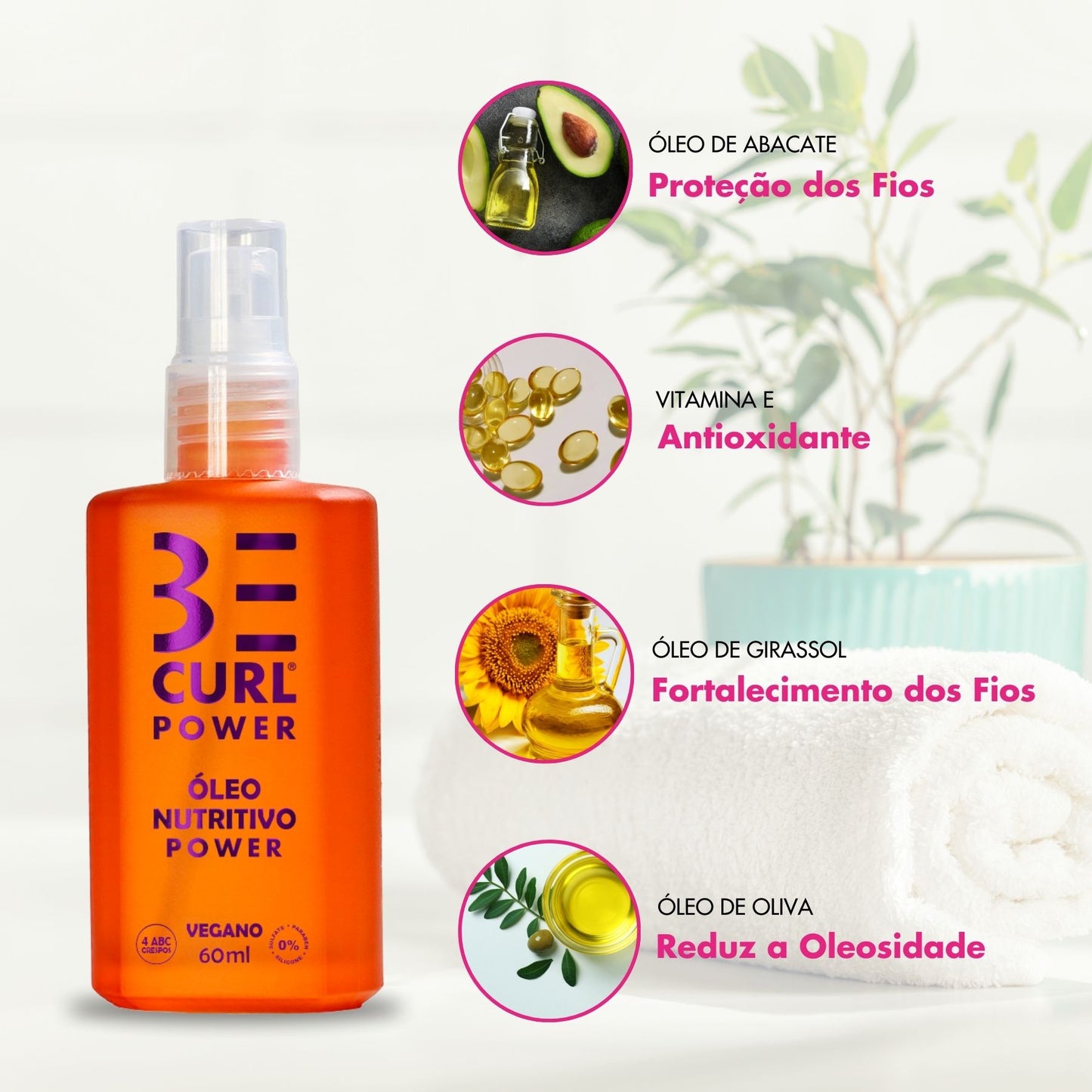 Kit Óleo Nutritivo + Creme De Pentear Styling Cream Be Curl