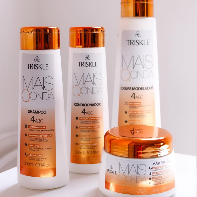 TRISKLE Condicionador Onda Crespas 300ml