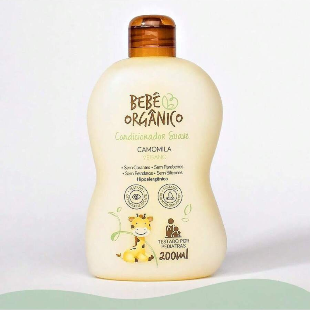 Bebê Orgânico Kit Shampoo + Condicionador + Colônia - 430ml