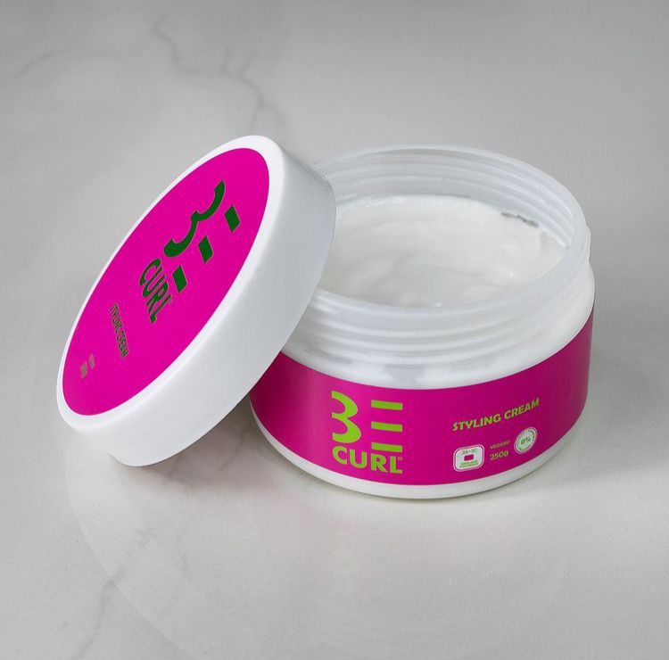 BE CURL STYLING CREAM Creme de Pentear 250g Pink