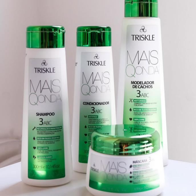 TRISKLE  Condicionador Onda Cacheadas 300ml