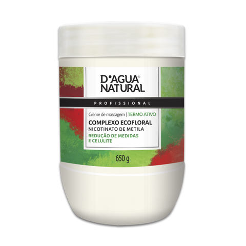 D'Àgua Natural Creme de Massagem Nicotinato 650g