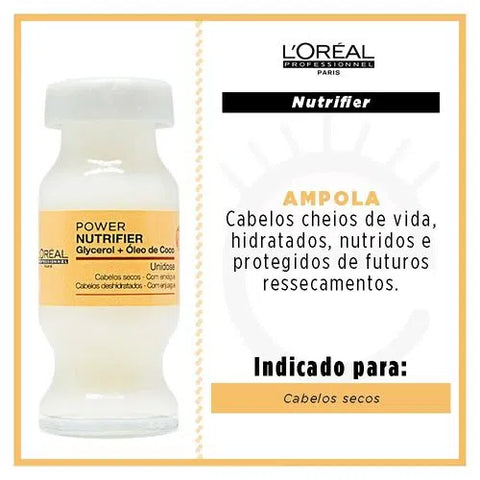 L'Oréal Professional Ampola Capilar Nutrifier Power 10ml