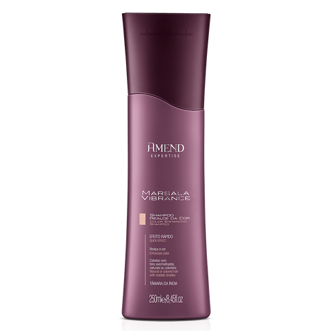 Amend Shampoo Realce da Cor Marsala 250ml