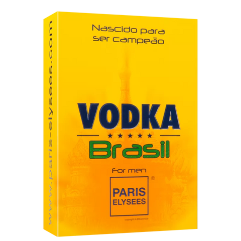 Paris Elysees Perfume Vodka Brasil Yellow 100ml