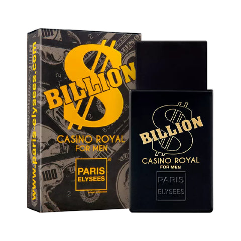 Paris Elysees Perfume Billion Casino Royal Eau de Toilette 100ml