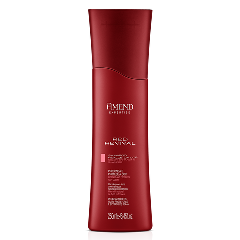 Amend Shampoo Realce da Cor Vermelho 250ml