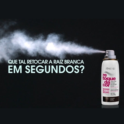 Amend Spray Retoque da Cor Preto 75ml