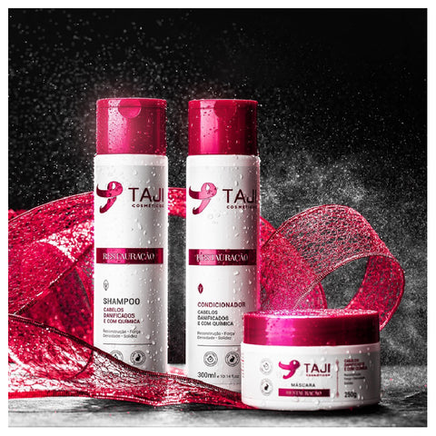 Taji - Kit Shampoo + Condicionador Brilho 600ml