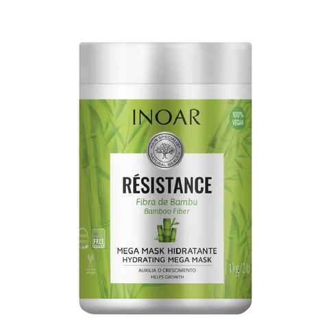 Inoar Máscara Capilar Résistance Fibra de Bambu 1000g