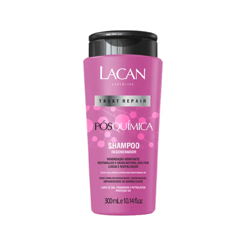 Lacan Shampoo Treat Repair Pós Química 300ml