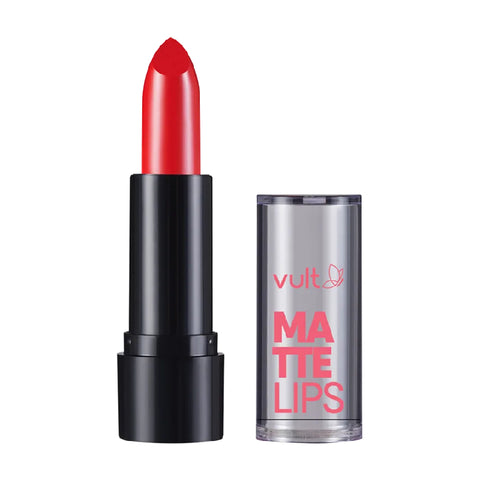 Vult Batom Matte Lips Vermelho Real - 3,8g