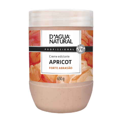 D'Agua Natural Creme Esfoliante Apricot Forte Abrasão 650g