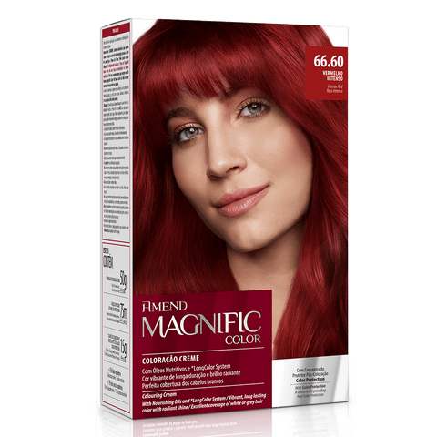 Amend Kit Coloração 66.60 Vermelho Intenso 50g Magnific Color