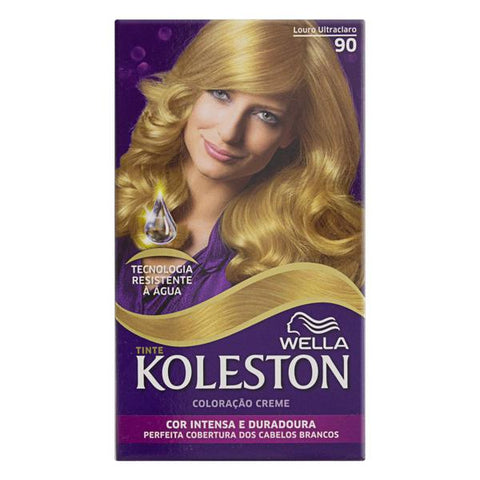 Wella Coloração Kit 9.0 Louro Ultra Claro Koleston 55g