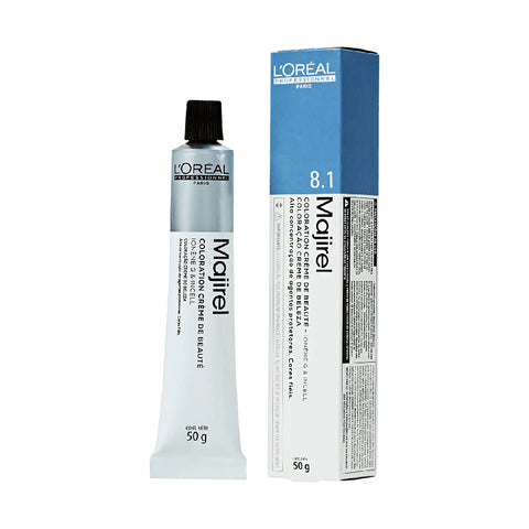 L'Oréal Professional Coloração 8.1 Louro Claro Acinzentado Majirel 50g