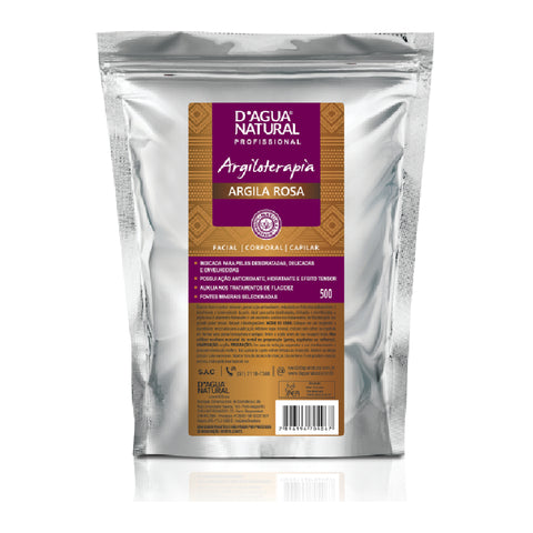 D'Água Natural Argila Rosa 500g