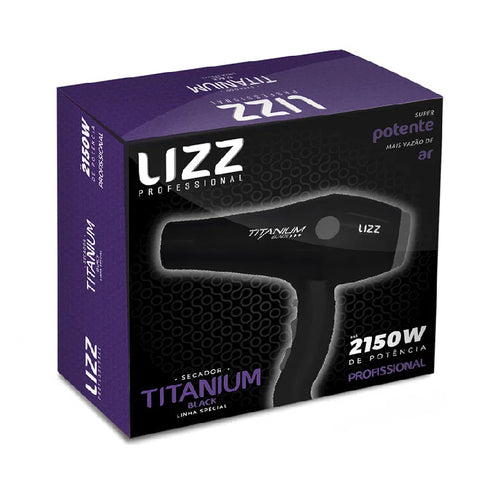 Lizz Secador Titanium Black 2150W 127V