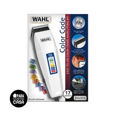 Wahl Máquina de Cortar Cabelo Color Code 220v